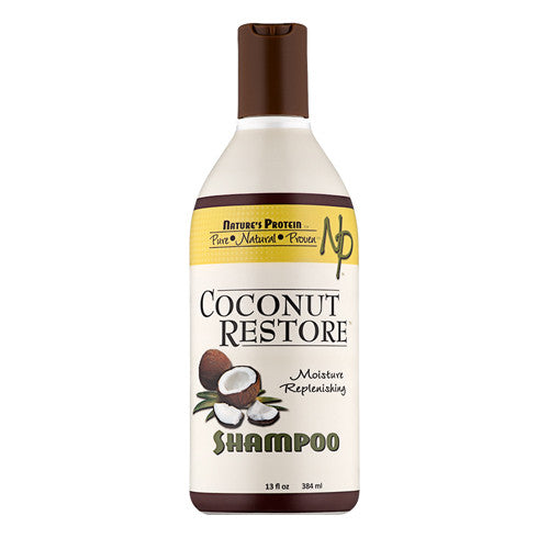 Natures Protein Coconut Restore Moisture Replenishing Hair Shampoo, 13 Oz